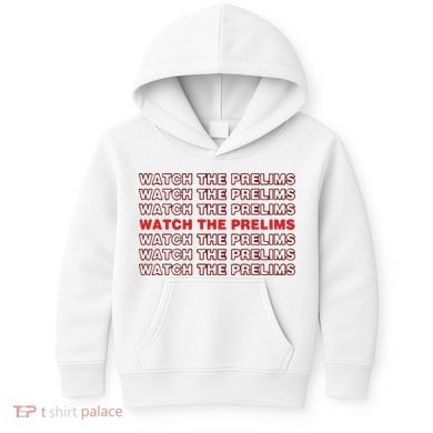 Brawler Bible Watch The Prelims Kids Hoodie