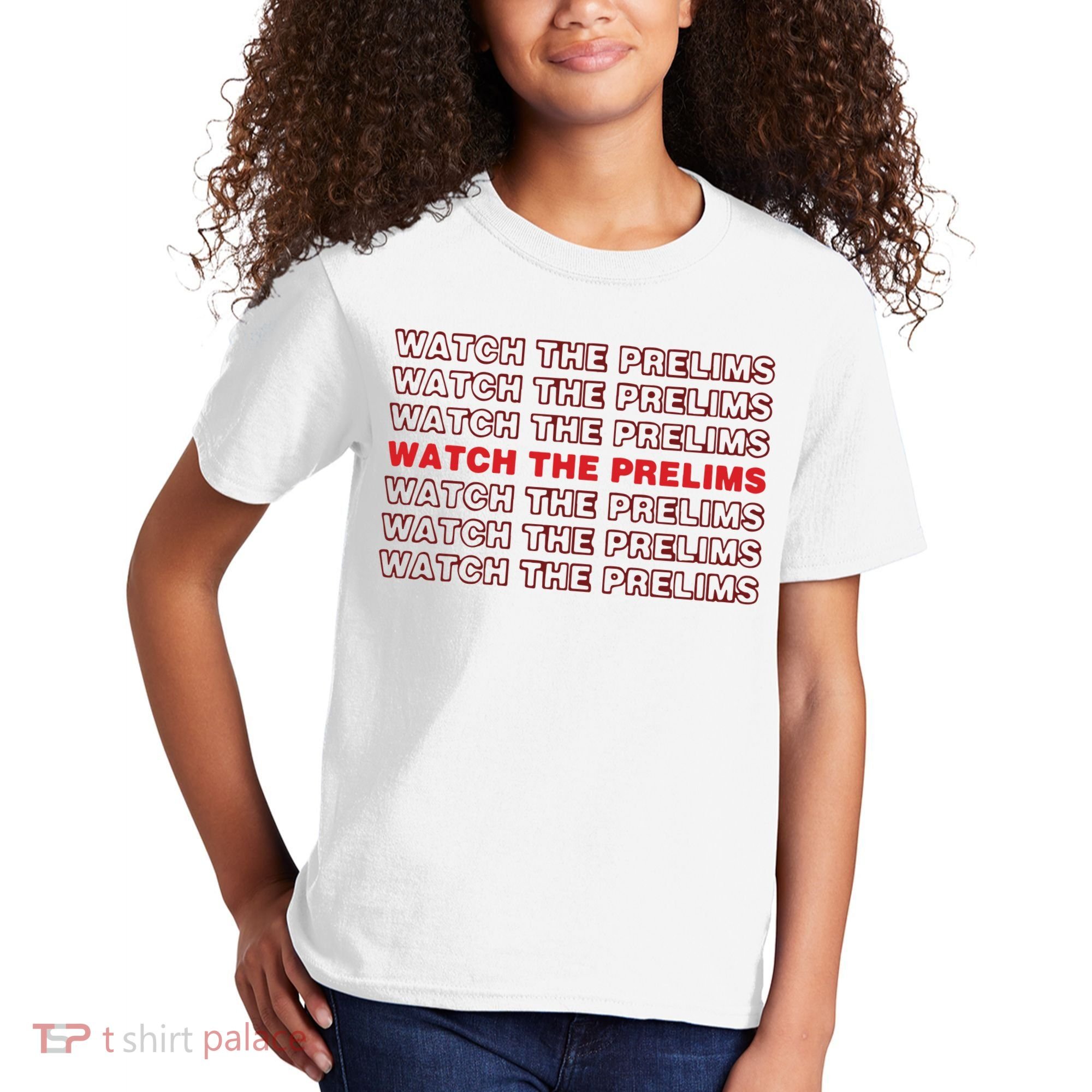 Brawler Bible Watch The Prelims Kids T-Shirt