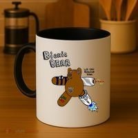 Bionic Bear We Can Rebuilt Him Coffee Mug thumb 4