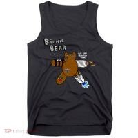 Bionic Bear We Can Rebuilt Him Tank Top thumb 0