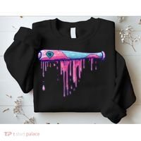 Baseball Bat With Sprinkles Drip Gift Sweatshirt thumb 2