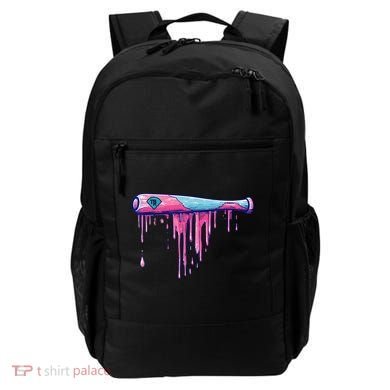 Baseball Bat With Sprinkles Drip Gift Backpack