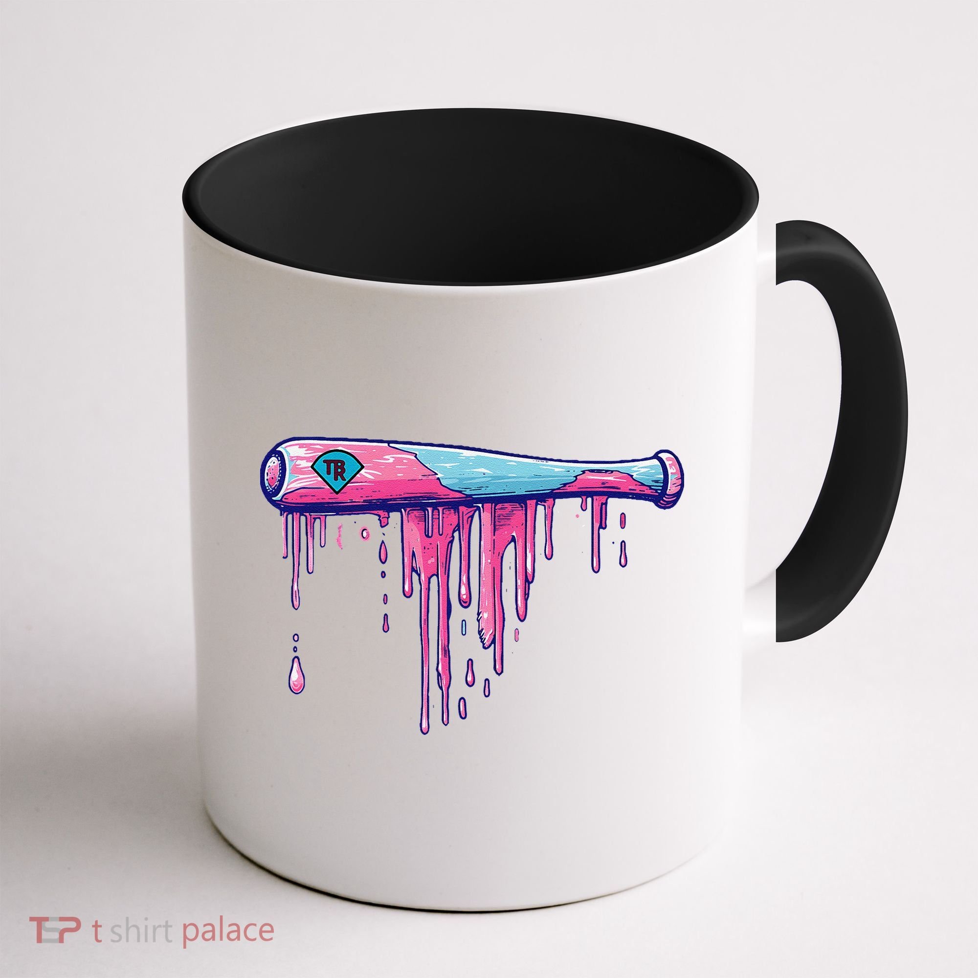 Baseball Bat With Sprinkles Drip Gift Coffee Mug