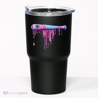 Baseball Bat With Sprinkles Drip Gift Tumbler thumb 0