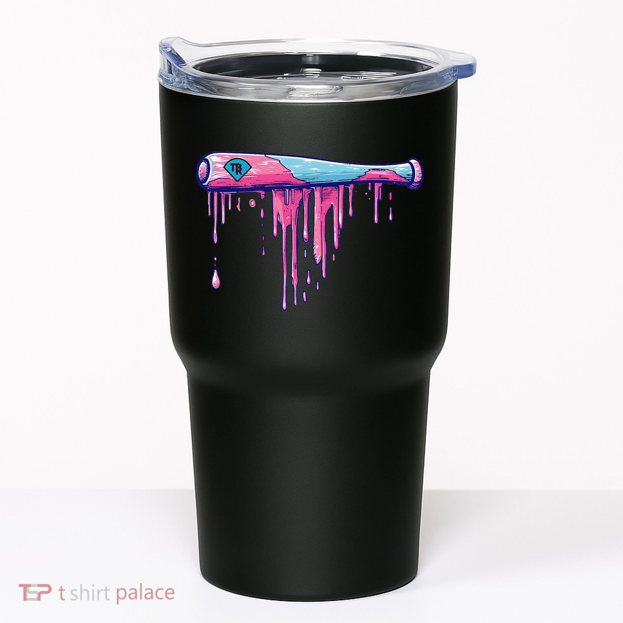 Baseball Bat With Sprinkles Drip Gift Tumbler