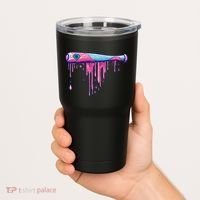 Baseball Bat With Sprinkles Drip Gift Tumbler thumb 2