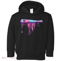 Baseball Bat With Sprinkles Drip Gift Toddler Hoodie thumb 0