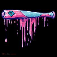 Baseball Bat With Sprinkles Drip Gift Women's T-Shirt thumb 6