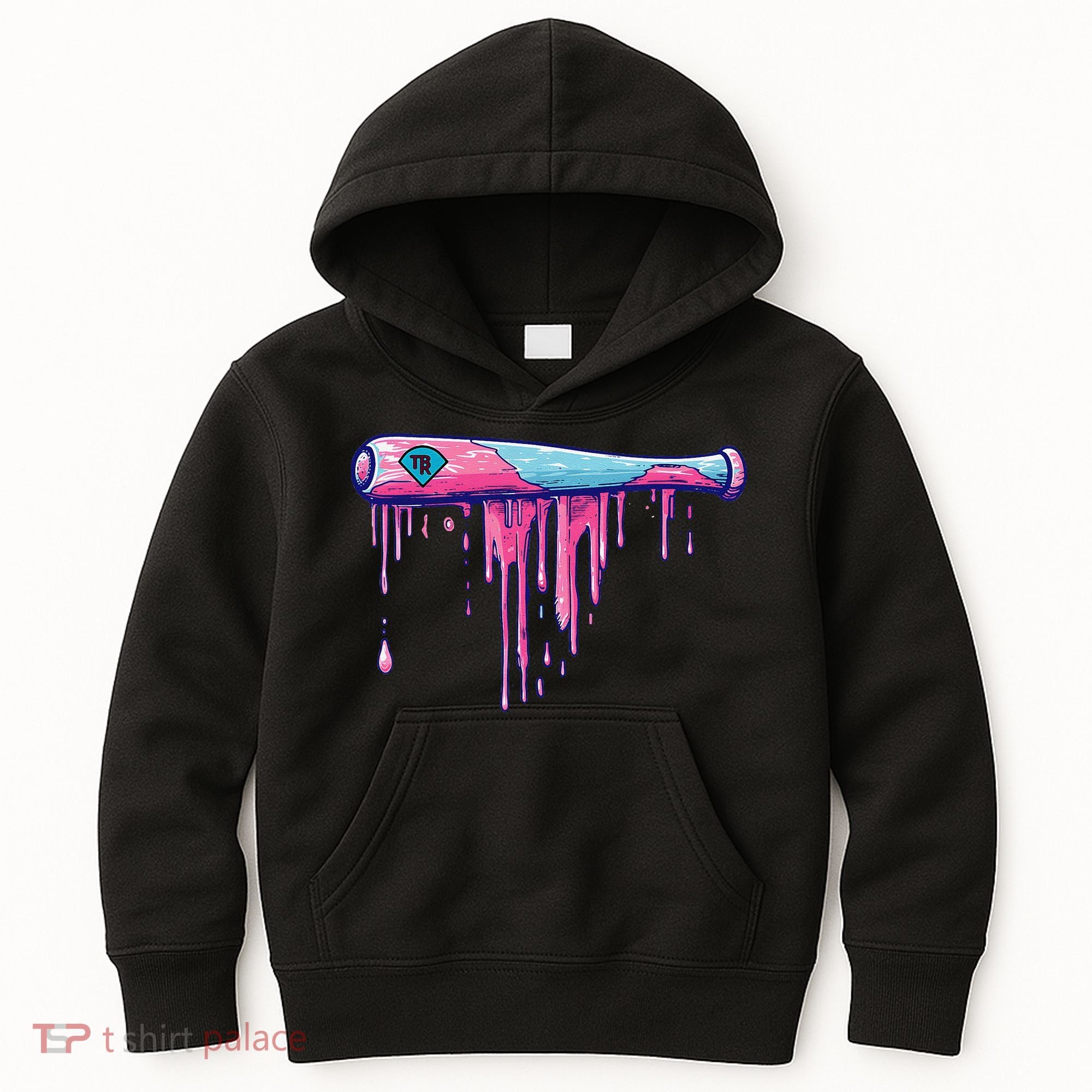 Baseball Bat With Sprinkles Drip Gift Kids Hoodie