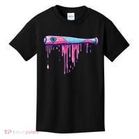 Baseball Bat With Sprinkles Drip Gift Kids T-Shirt thumb 0