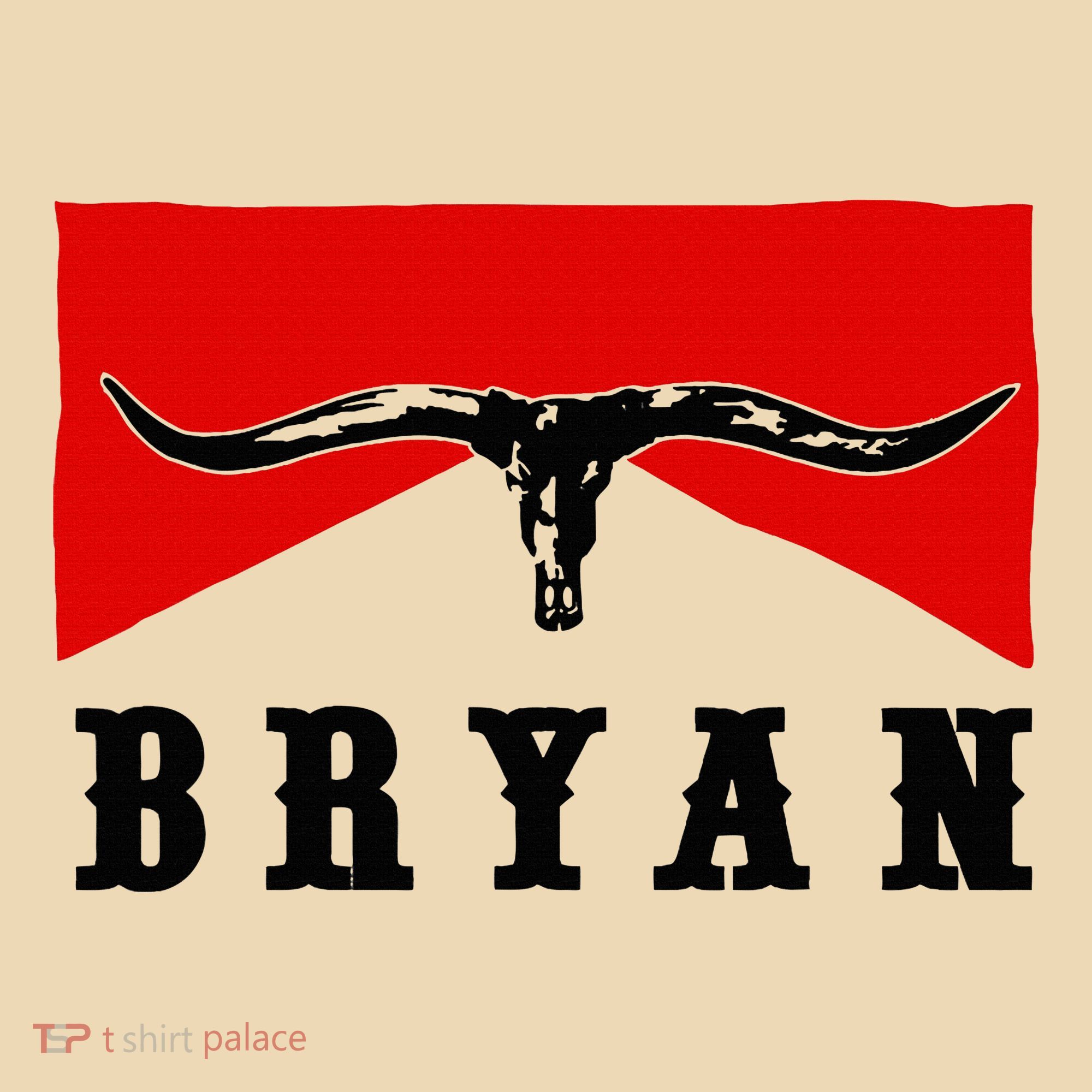 Bryan Bullhead Western Cowboy Cow Skull Tote Bag