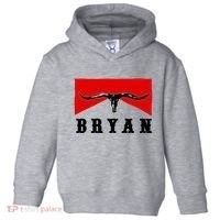 Bryan Bullhead Western Cowboy Cow Skull Toddler Hoodie thumb 0