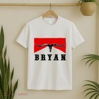 Bryan Bullhead Western Cowboy Cow Skull T-Shirt thumb 2