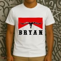 Bryan Bullhead Western Cowboy Cow Skull T-Shirt thumb 3
