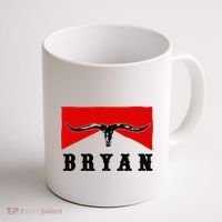Bryan Bullhead Western Cowboy Cow Skull Coffee Mug thumb 1