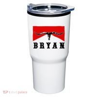 Bryan Bullhead Western Cowboy Cow Skull Tumbler thumb 0