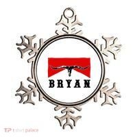 Bryan Bullhead Western Cowboy Cow Skull Ornament thumb 0