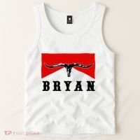 Bryan Bullhead Western Cowboy Cow Skull Tank Top thumb 2