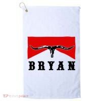 Bryan Bullhead Western Cowboy Cow Skull Golf Towel thumb 0
