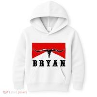 Bryan Bullhead Western Cowboy Cow Skull Kids Hoodie thumb 0