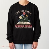 Banned Books Week Bookworm Banned Books Reader Women's Sweatshirt thumb 0