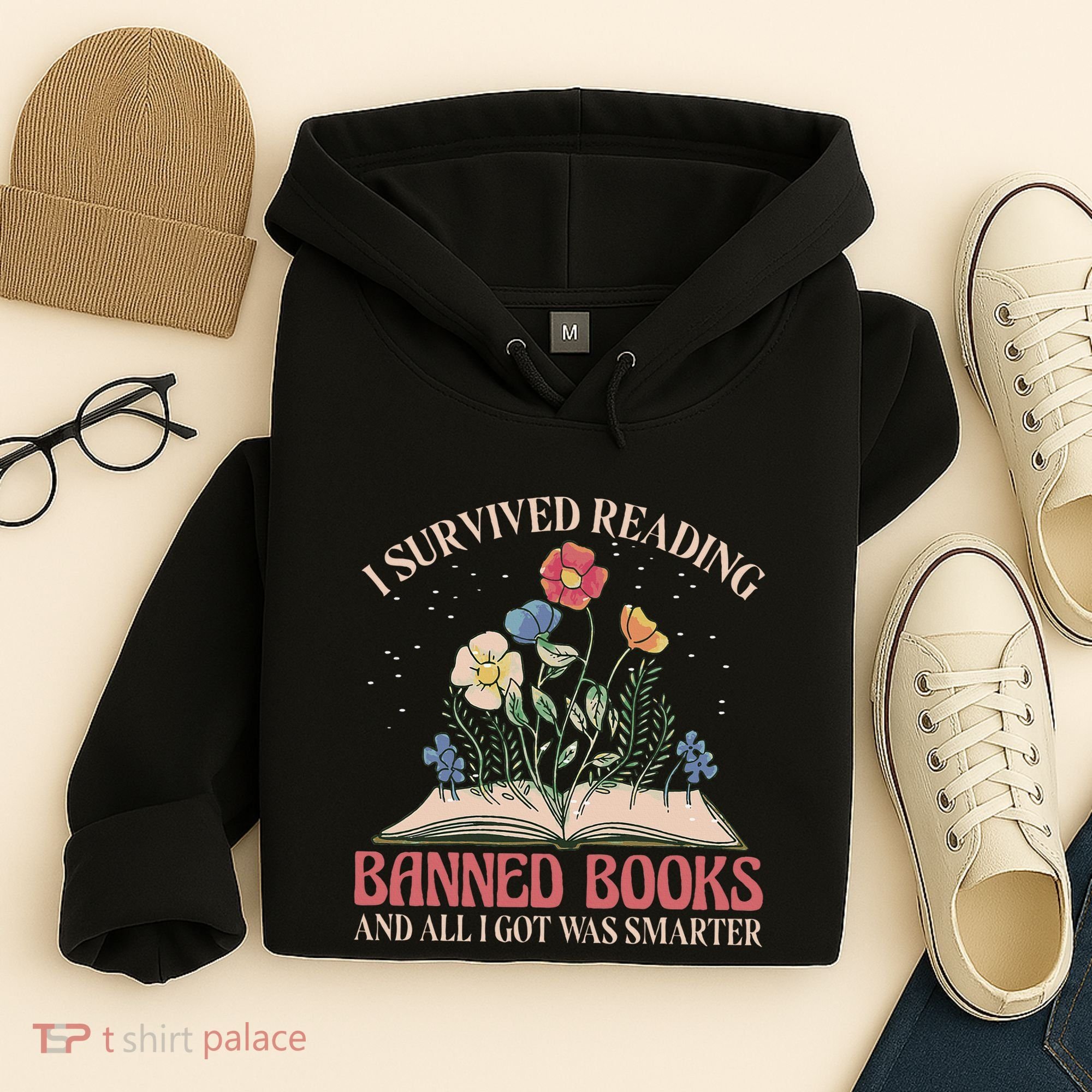 Banned Books Week Bookworm Banned Books Reader Hoodie