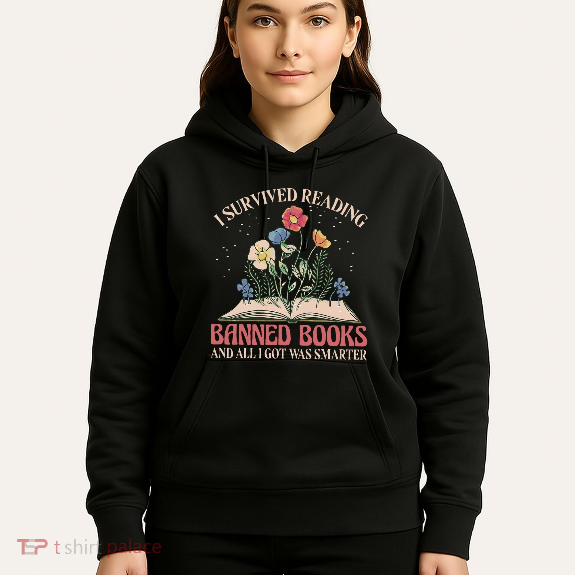 Banned Books Week Bookworm Banned Books Reader Hoodie