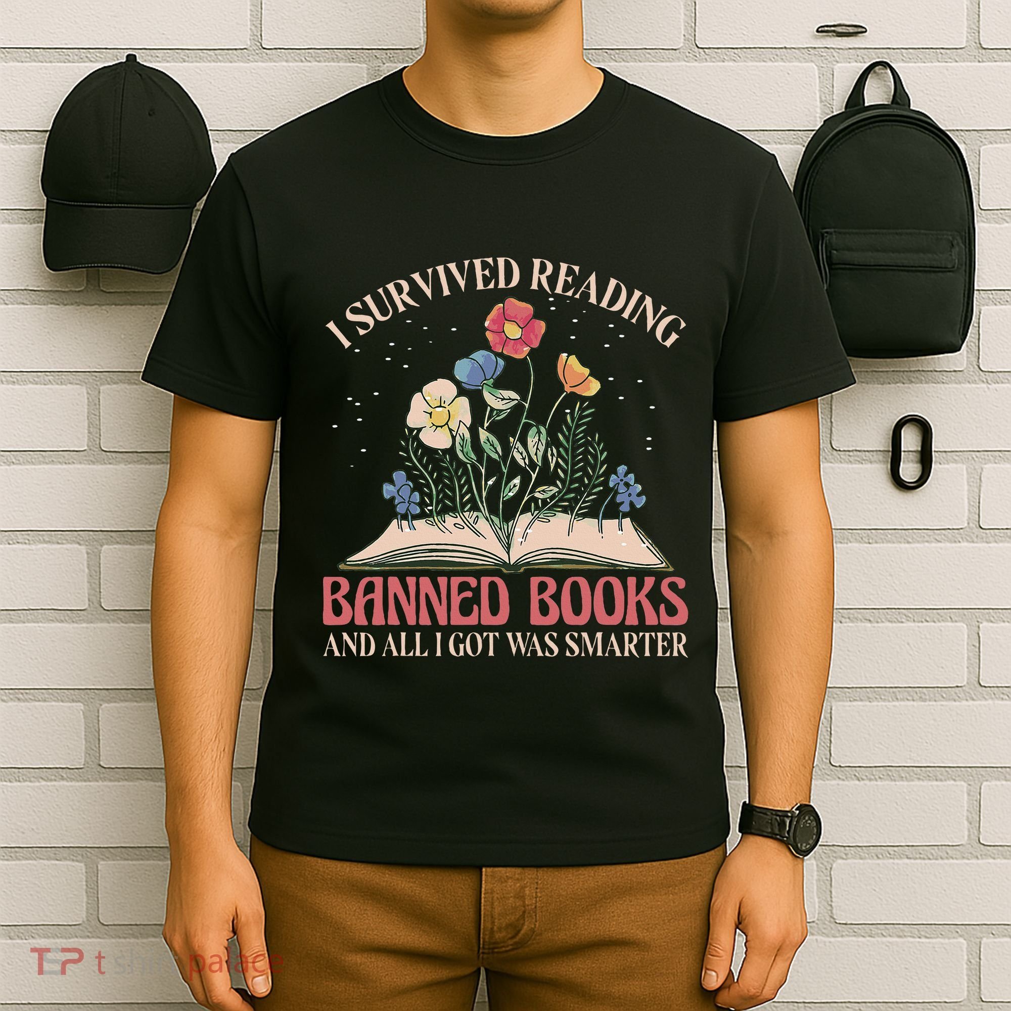 Banned Books Week Bookworm Banned Books Reader T-Shirt