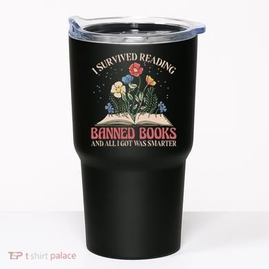 Banned Books Week Bookworm Banned Books Reader Tumbler