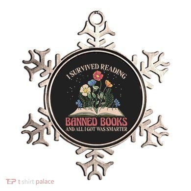 Banned Books Week Bookworm Banned Books Reader Ornament