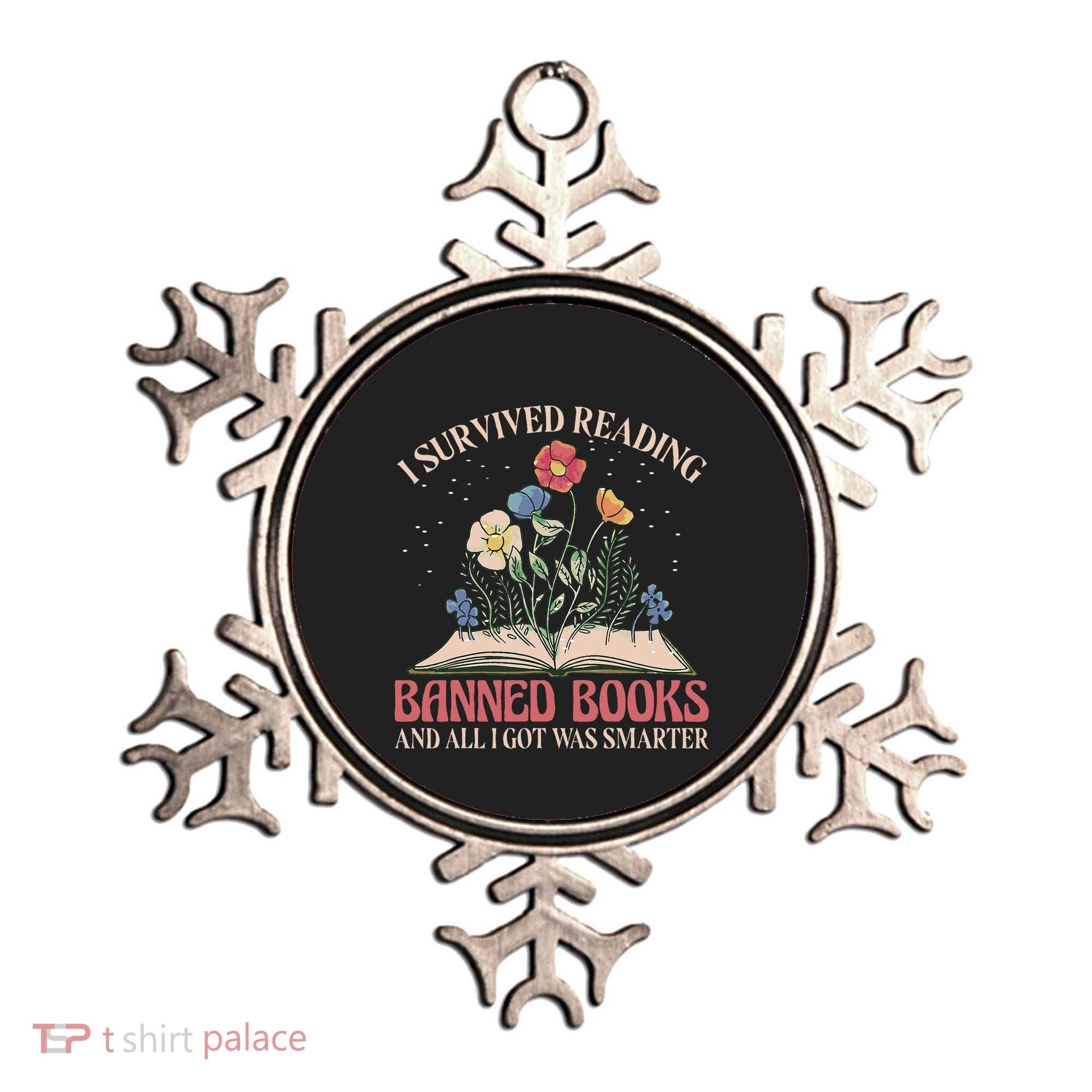 Banned Books Week Bookworm Banned Books Reader Ornament