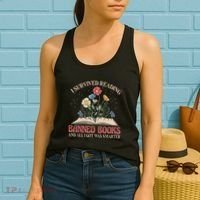 Banned Books Week Bookworm Banned Books Reader Women's Tank Top thumb 2