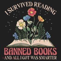 Banned Books Week Bookworm Banned Books Reader Hat thumb 2