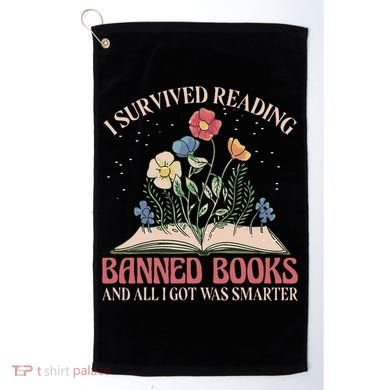 Banned Books Week Bookworm Banned Books Reader Golf Towel