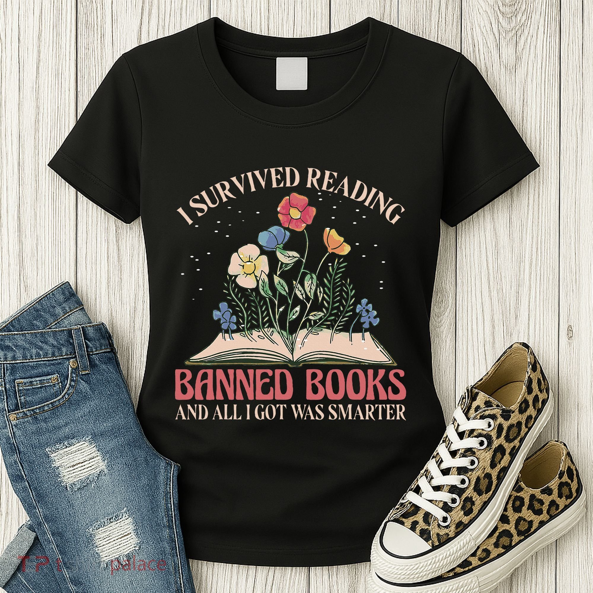 Banned Books Week Bookworm Banned Books Reader Women's T-Shirt