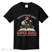 Banned Books Week Bookworm Banned Books Reader Kids T-Shirt thumb 0