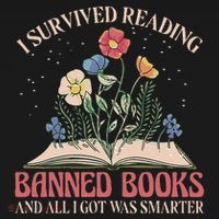Banned Books Week Bookworm Banned Books Reader Kids T-Shirt thumb 4