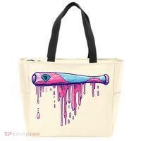 Baseball Bat With Sprinkles Drip Tote Bag thumb 0