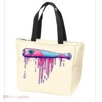 Baseball Bat With Sprinkles Drip Tote Bag thumb 3