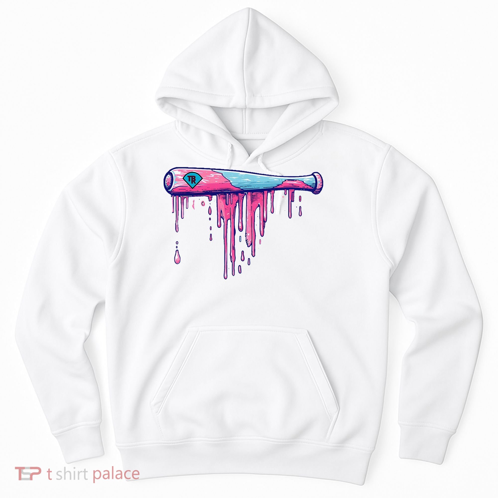 Baseball Bat With Sprinkles Drip Hoodie