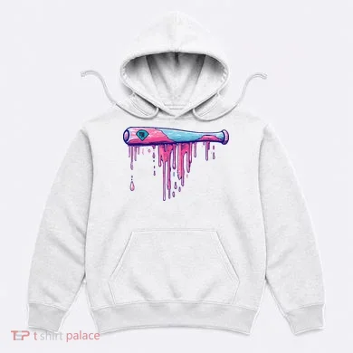 Baseball Bat With Sprinkles Drip Hoodie