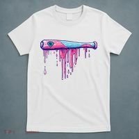 Baseball Bat With Sprinkles Drip T-Shirt thumb 5