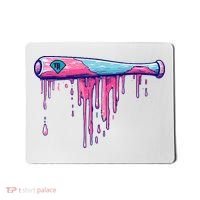 Baseball Bat With Sprinkles Drip Mousepad thumb 0
