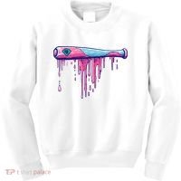 Baseball Bat With Sprinkles Drip Kids Sweatshirt thumb 0