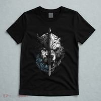 Berserker Bear Warrior Odin Runes Nordic Compass T-Shirt thumb 5