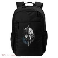 Berserker Bear Warrior Odin Runes Nordic Compass Backpack thumb 0