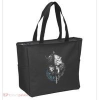 Berserker Bear Warrior Odin Runes Nordic Compass Tote Bag thumb 2