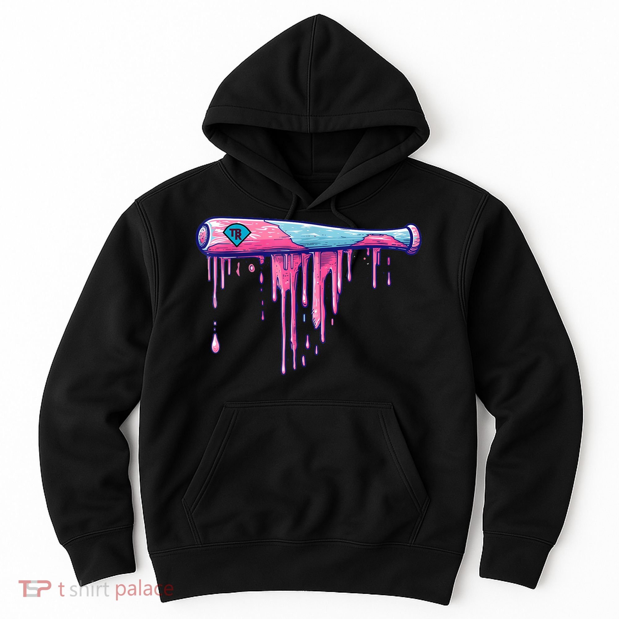 Baseball Bat With Sprinkles Drip Hoodie