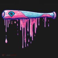 Baseball Bat With Sprinkles Drip Hoodie thumb 2