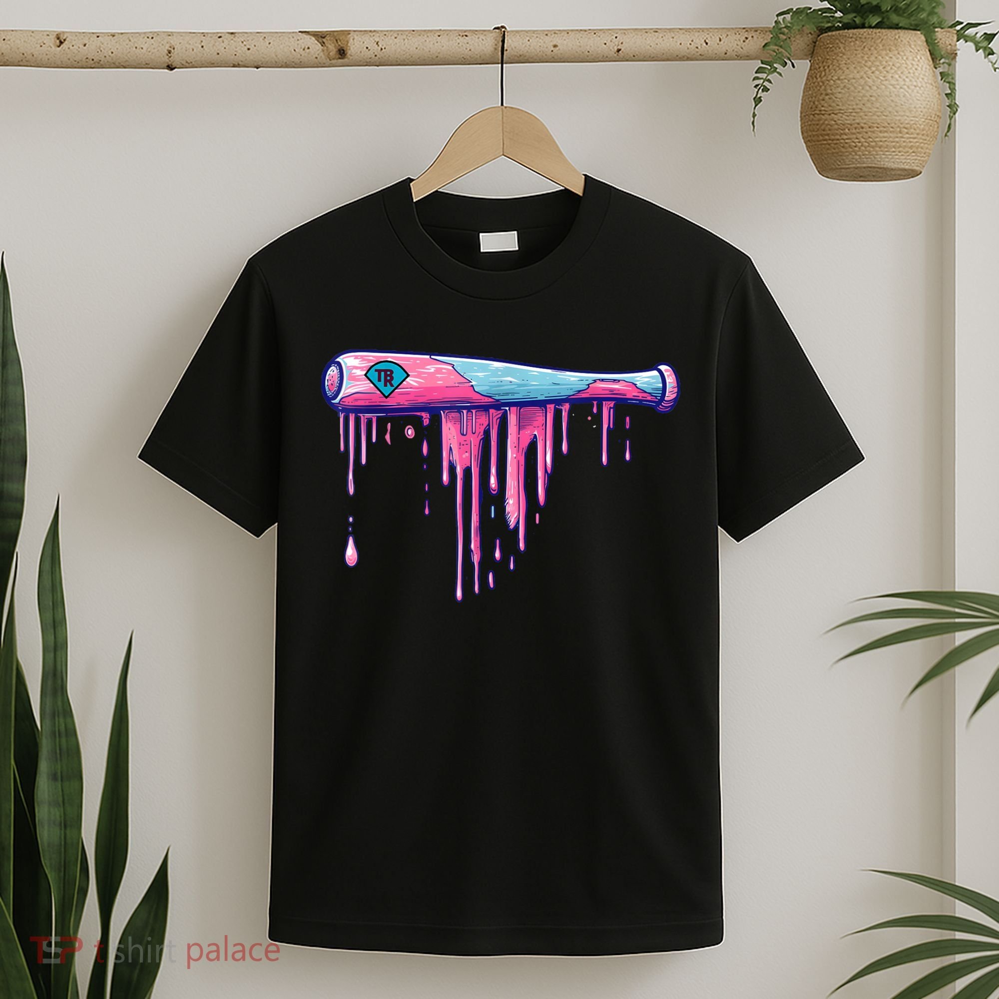 Baseball Bat With Sprinkles Drip T-Shirt